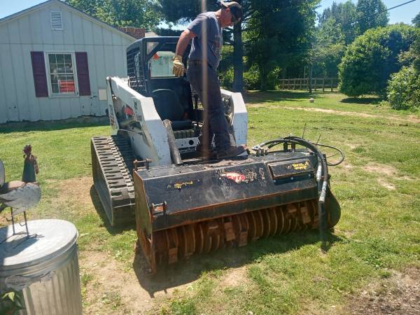 Gyro trac forestry drum mulcher 1