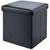 Pair (2) Collapsible Storage Ottoman*Black*Upholstered MUST SELL 3 thumbnail