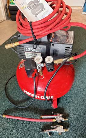 Compressor with finisher, brad nailer and stapler - Porter Cable CFFN2 1