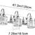 6-Lights Modern Chrome Crystal Bathroom Vanity Light Lighting 2 thumbnail