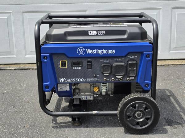Generator 6600w Westinghouse WGen5300v 1