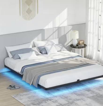 Floating bed frame 1