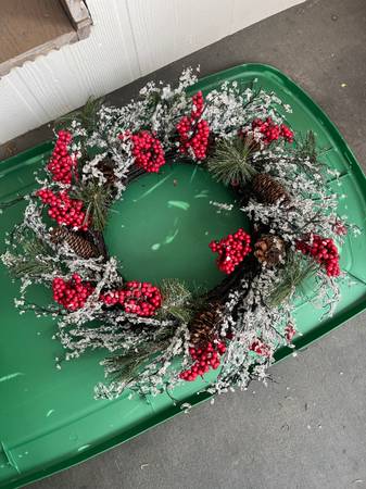 Holiday Garland, Wreaths, Trees, and Decor 1