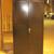 Black metal two door storage cabinet w/four shelves (36" x 18" x 72"h) 2 thumbnail