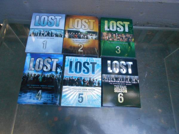 Lost Complete Series 1-6 DVD Set TV Series Tested & Working - cds
