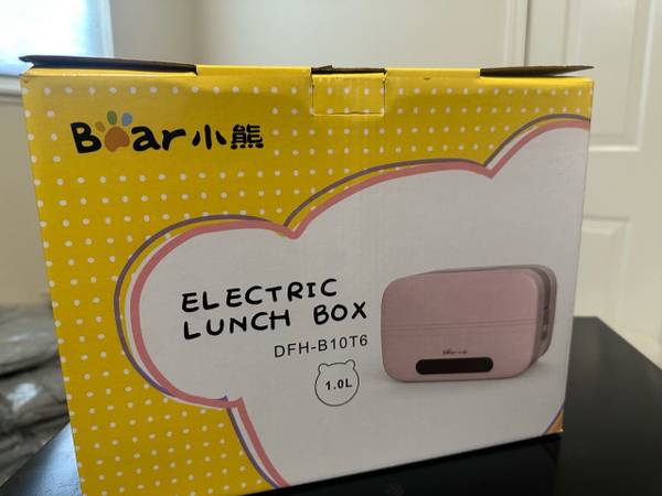 Bear Electric Lunch Box / Mini Rice Cooker 1L – Pink (Like New) 1