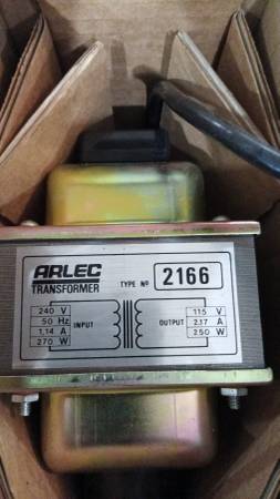 120/240V step up/down transformer 1