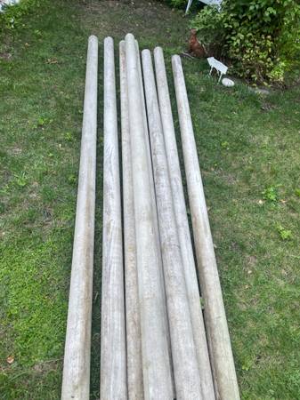 8 ten foot cedar downspouts 1