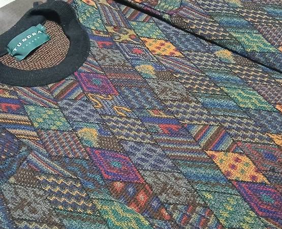 Vintage 90's Tundra Canada Coogi Style Hiphop Rap Crewneck - Size Larg 1