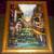 Stunning Heavily Textured Cityscape Downtown Oil Canvas Painting 1 thumbnail