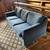 Clean Slate Blue Sleeper Sofa / Pull-Out Bed – Good Condition! 2 thumbnail