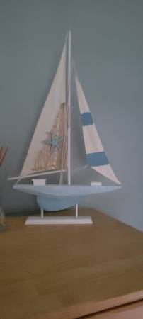 Wooden Sail Boat 1