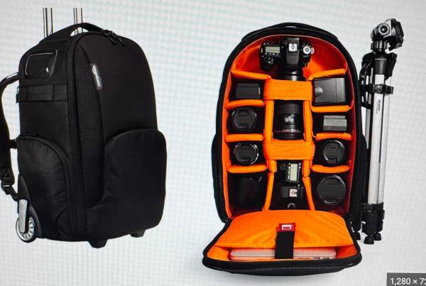 Amazon Basics rolling case 1