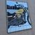 Vintage Harley Davidson Motorcycle Gold & Black Mirror Mancave Garage 8 thumbnail