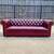 Amazing Vintage Leather Chesterfield Sofa 9 thumbnail