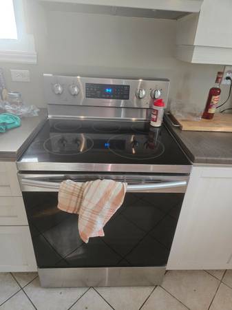 Stove Samsung refrigerator GE 1