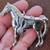 Beautiful Antique Large Sterling Silver Brooch/Pin of a Saddled Horse 2 thumbnail