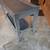 Console Entry Sofa Table Custom Design painted Gray Two Shelves 6 thumbnail
