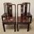 rosewood Asian dining chairs set of 4 10 thumbnail