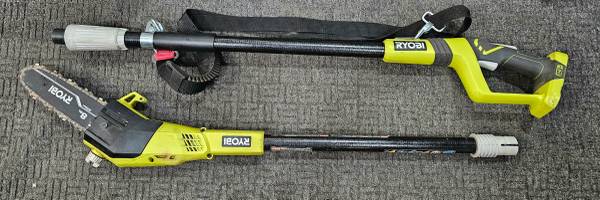 RYOBI P4360 18 VOLT CORDLESS POLE SAW 1