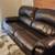 Leather Electric Reclining Full Size Couch 2 thumbnail