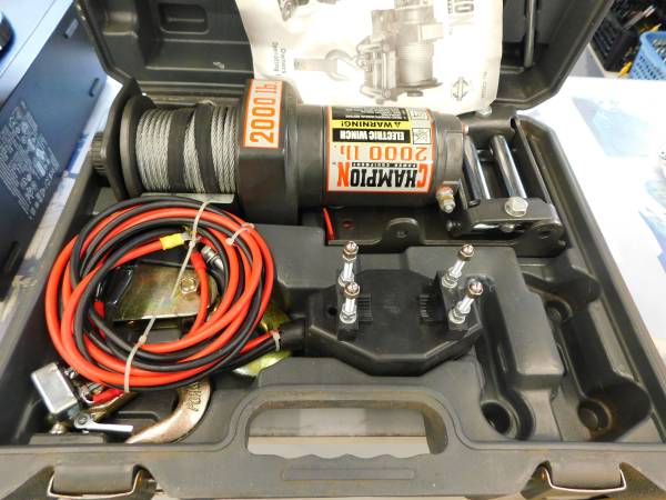 Champion 2000-lb. Winch Kit c20249 1