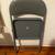 Bluish gray folding chair 2 thumbnail