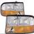 NEW Eagle Eyes Headlights Left and Right PAIR with Fog - 98-04 GMC Son 1 thumbnail