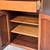Mid Century Modern Walnut Cane Tall Dresser Gentleman's Chest Armoire 8 thumbnail
