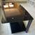 Metal/Glass TV Entertainment Center/Black 5 thumbnail