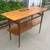 MCM Walnut Sofa/Console Table with Planter Inset 3 thumbnail
