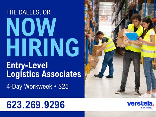 Entry-Level Logistics Associate - $25/hr - Night Shift 1