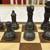 Antique Porcelain Chess Set, Quite Rare & Super Phenomenal Looking 9 thumbnail