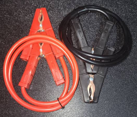 Jump Start Cables.  1 meter long 1