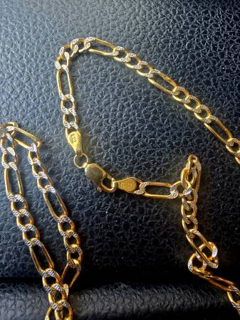 10k Figaro Chain 1
