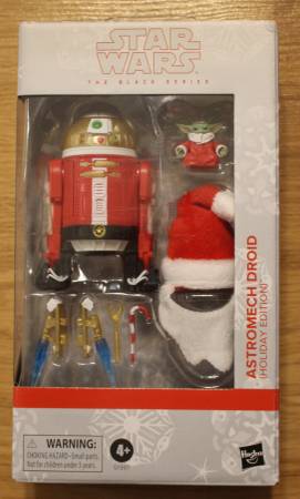 ASTROMECH DROID (Holiday Edition) R2 D2 Action Figure, Hasbro Toys 1