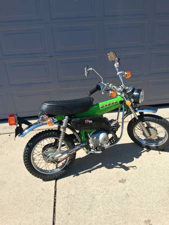 1973 Honda ST 90   Trail and street