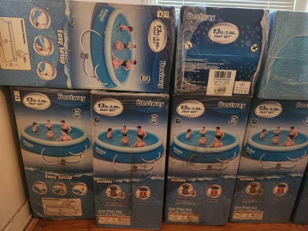 13ft Bestway Pool includes Filter and Pump NEW 1