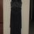 R&M Richards navy blue sequin flowing dress sz 14 wedding mother 14 thumbnail
