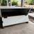 Modern coffee table w/ glass insert and storage compartment 3 thumbnail