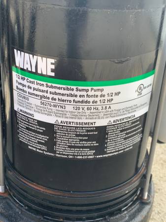 Battery Backup Sump Pump combo unit 1