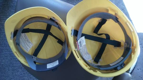 Hard Hats Adjustable-New and used- 1