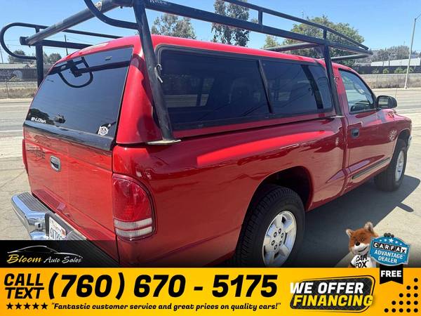 2001 Dodge Dakota Base 2dr 2 dr 2-dr Cabina Estándar SB PRECIO AJUSTADO PARA VENDER! - $9,990 (Bloom Auto Sales)63624812744065122