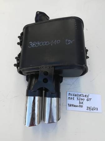 Rear Rh silencer Maserati 3200 GT 1