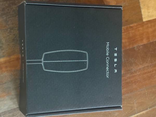 Tesla Mobile Connector- New In Unopened Box 1