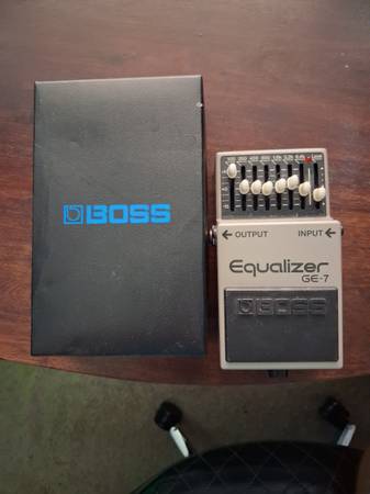 Boss GE-7 Equalizer Pedal 1
