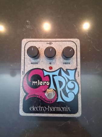 Electro Harmonix Micro Q Tron Envelope Filter guitar bass pedal 1