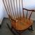 S. Bent & Bros. Vintage Maple Rocking Chair For Sale 3 thumbnail