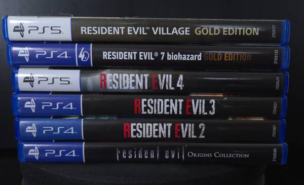 Resident Evil Collection-PS4/PS5 games including remake trilogy 1