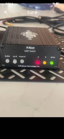 X2 Digital Wireless System & rjm A/B/Y Switch 1